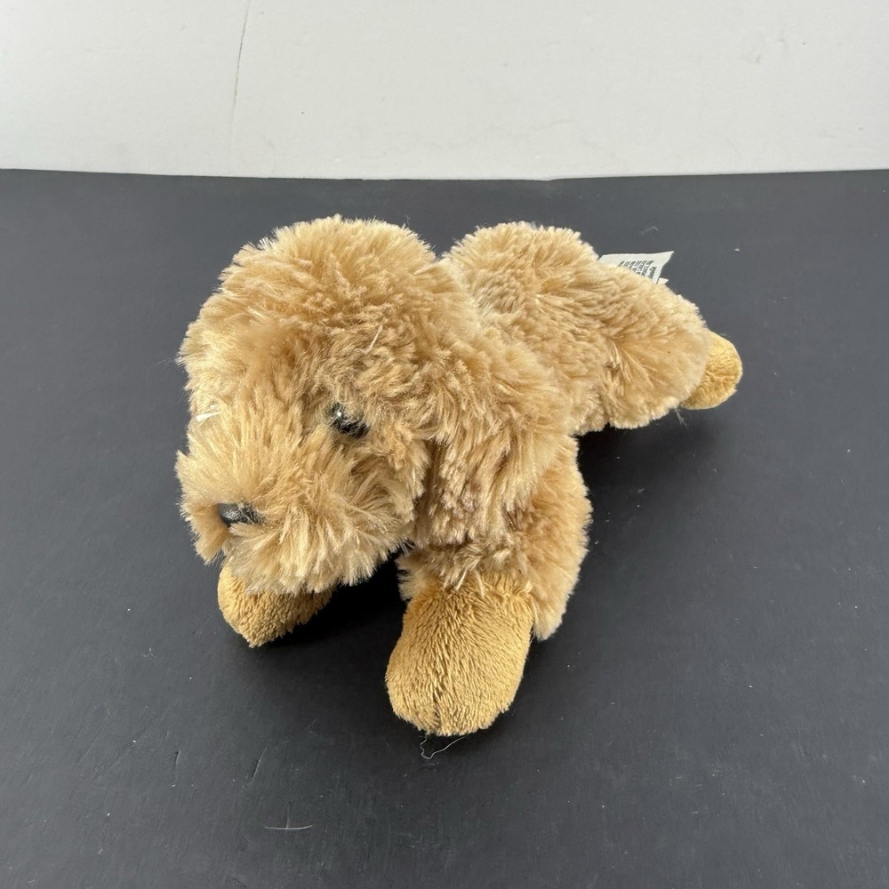 Wildlife Adventures Labradoodle Puppy Dog Brown Stuffed Animal Plush Toy 7"